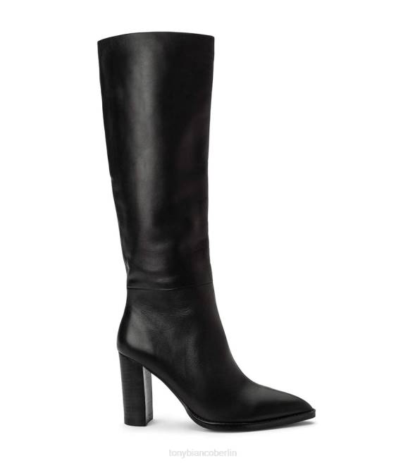 kniehohe Stiefel| de Tony Bianco Frauen Skyla-Kalbsstiefel schwarze Komo 4624449